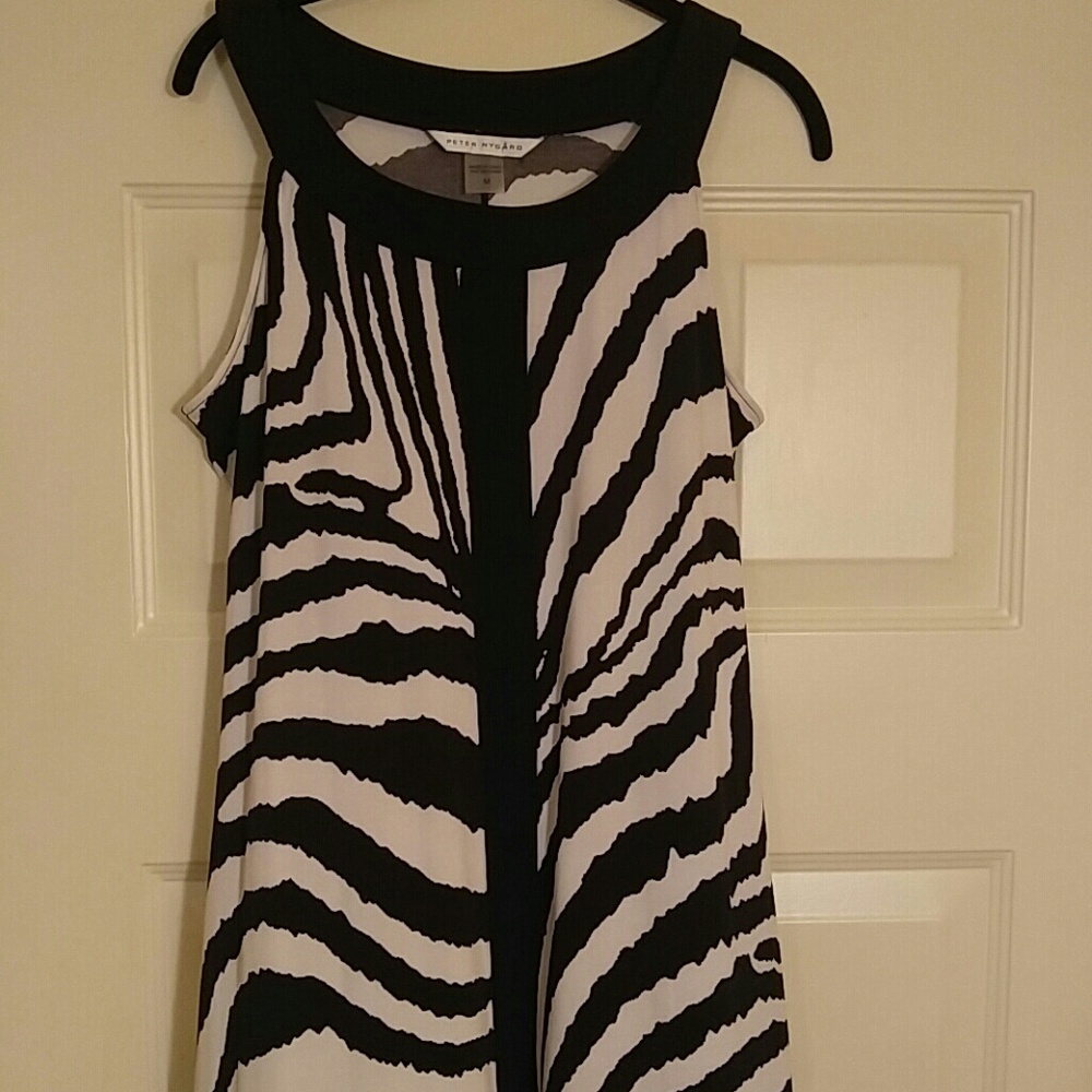Peter Nygard Black and White Dress